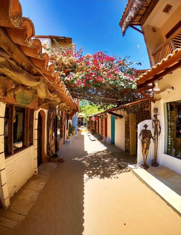 Beco Doce na vila de Jericoacoara
