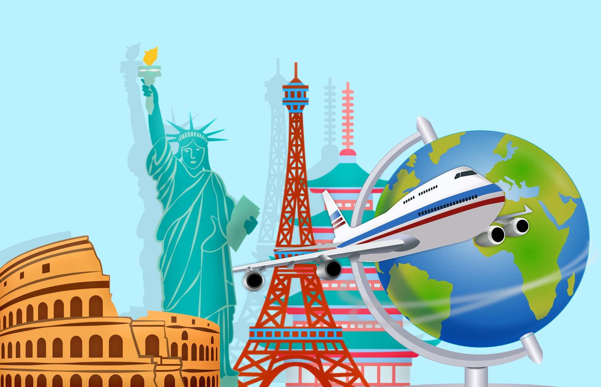 O Seguro Viagem varia de acordo com o destino, Agarre o Mundo