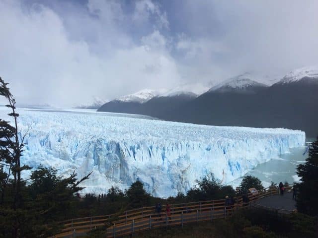 Glaciar Perito Moreno visto da passarela., El Calafate, Agarre o Mundo
